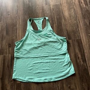 Nike Women’s Turquoise Racerback Tank Top Sz M